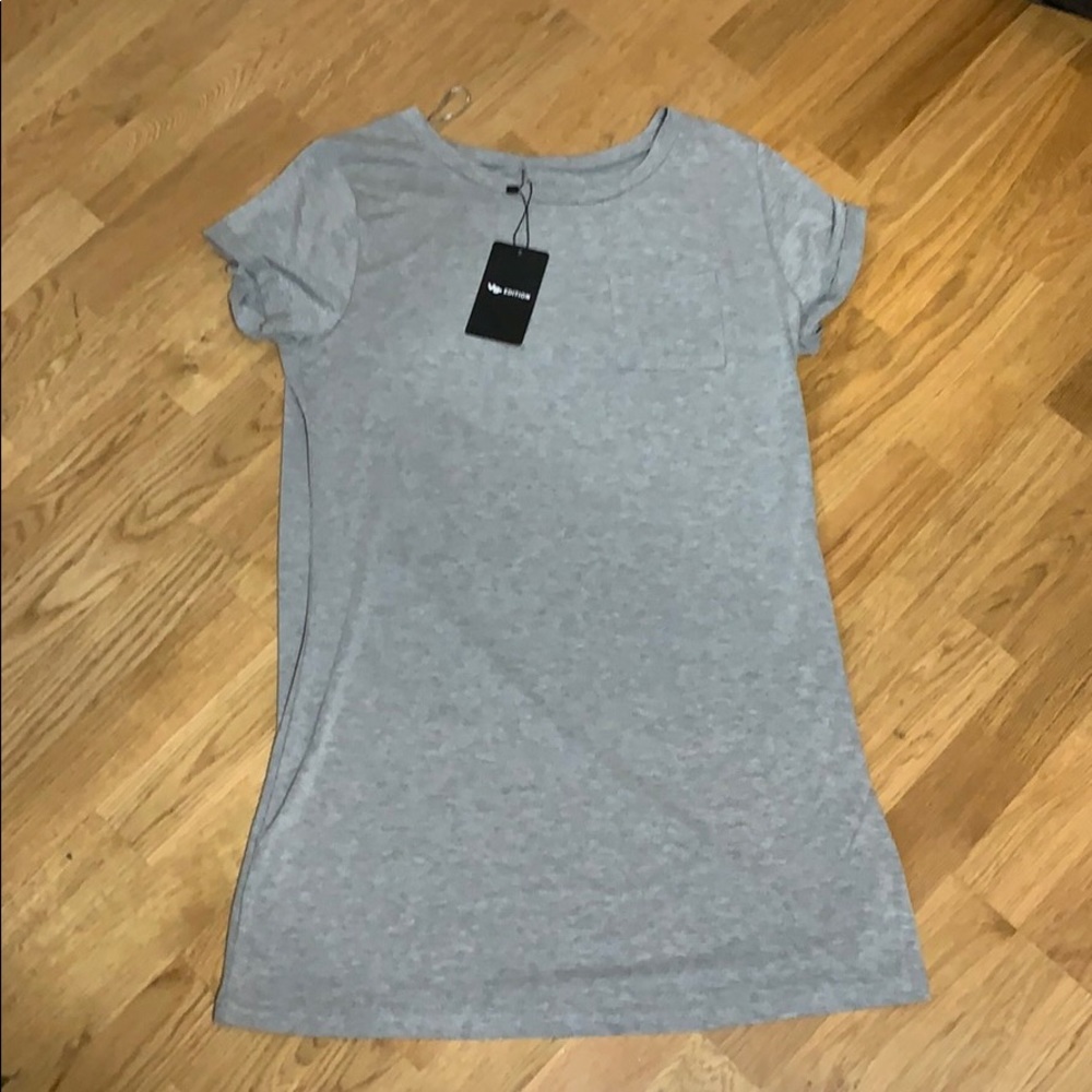 Light gray dress